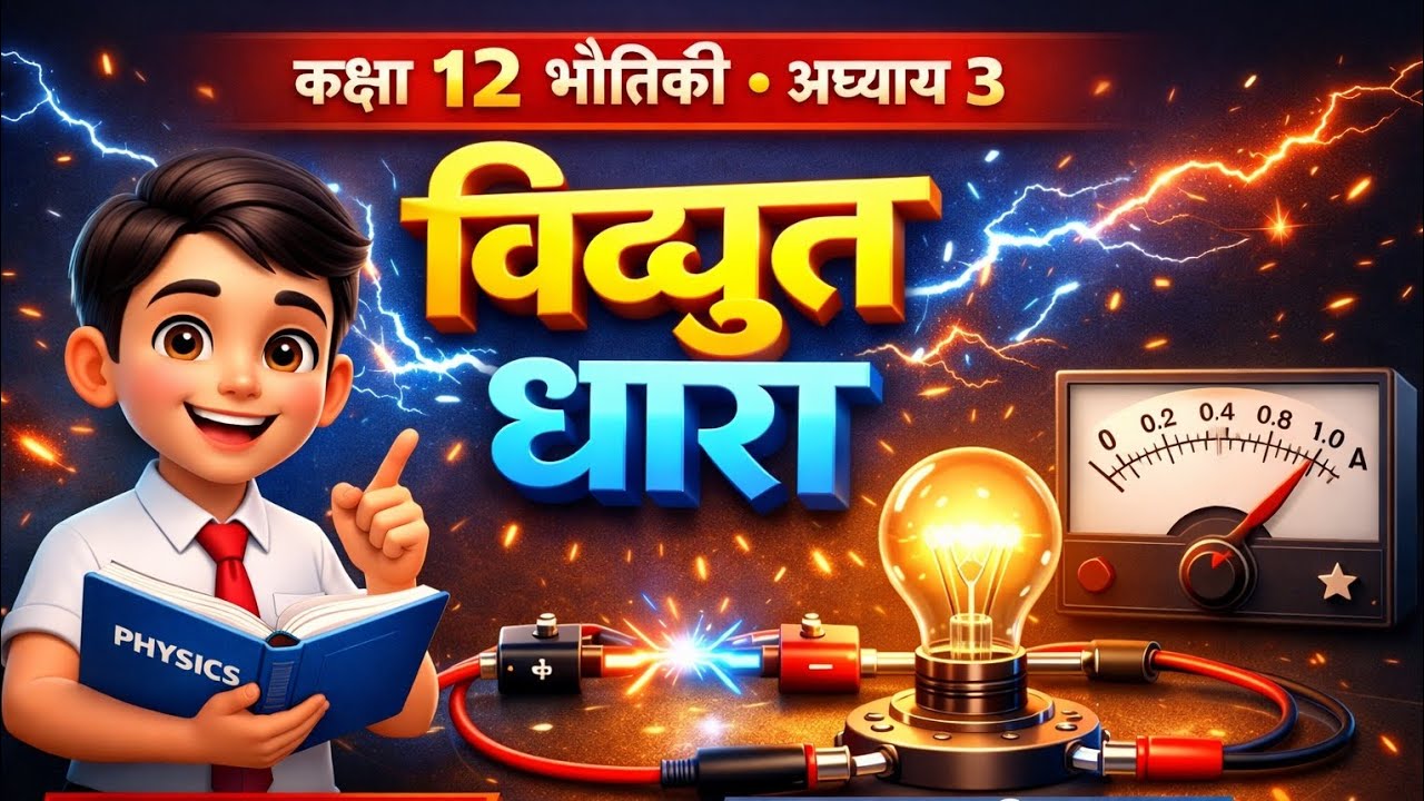 Class 12 Physics One Shot ⚡ | विद्युत धारा (Vidhut Dhara) | Chapter 3 Full Explanation हिंदी में