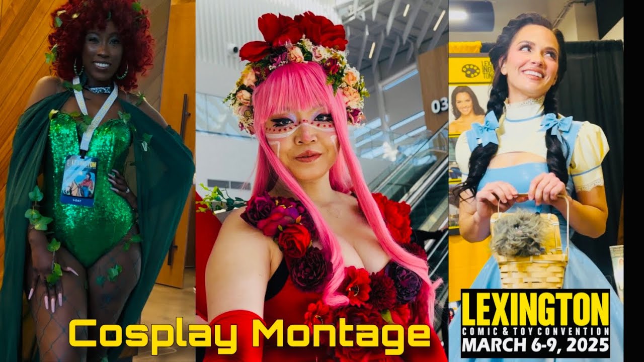 Lexington Comic & Toy Convention Cosplay Montage 2025
