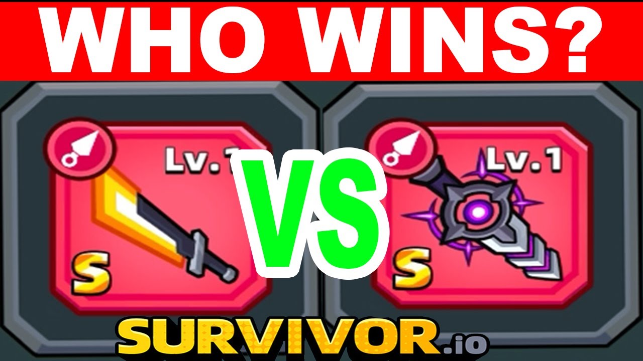 Survivor.io Red Lightchaser VS Sword of Disorder