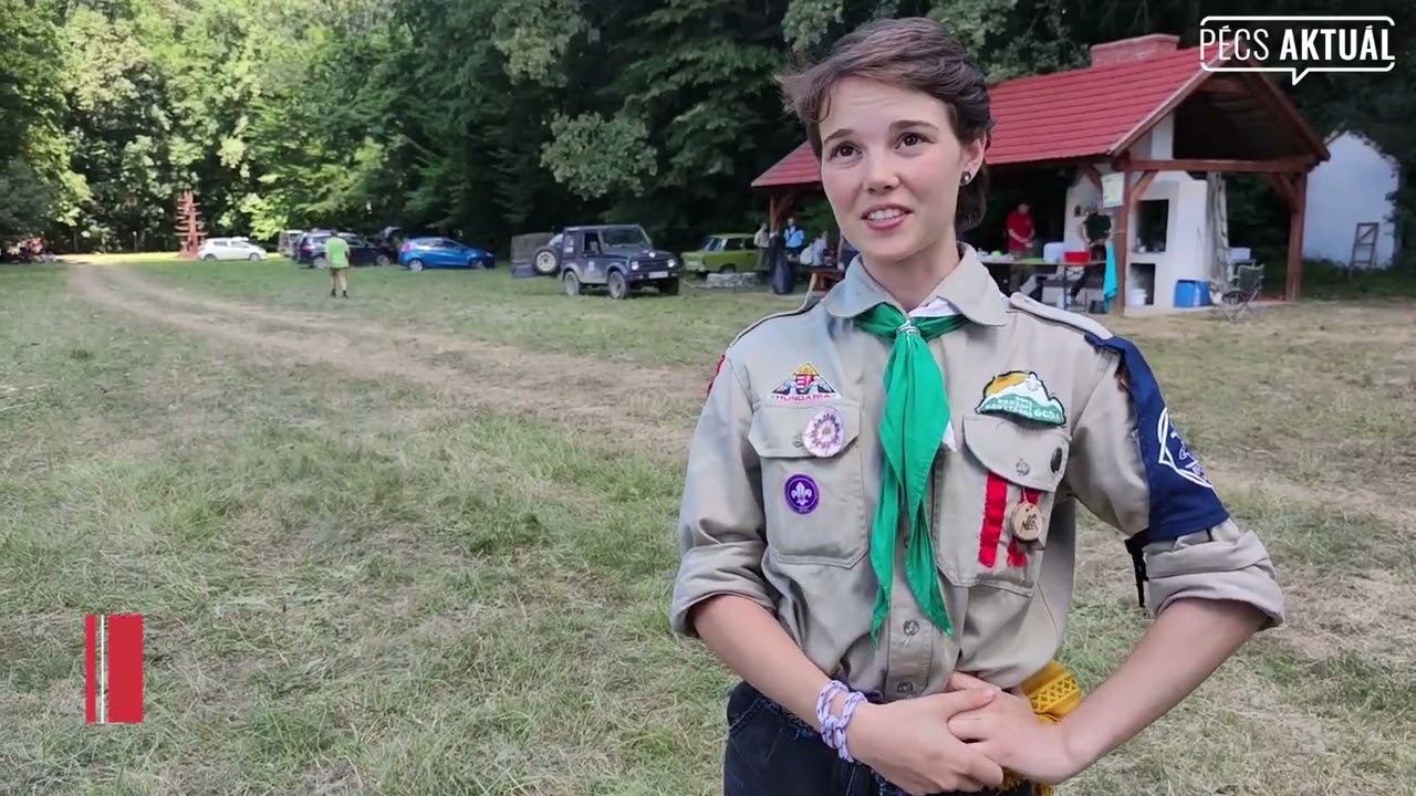 Ilyen egy ezer fős cserkésztábor az erdő mélyén