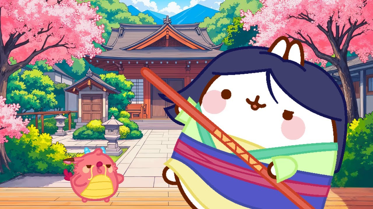 Molang becomes Mulang The Kindness Warrior 🌸