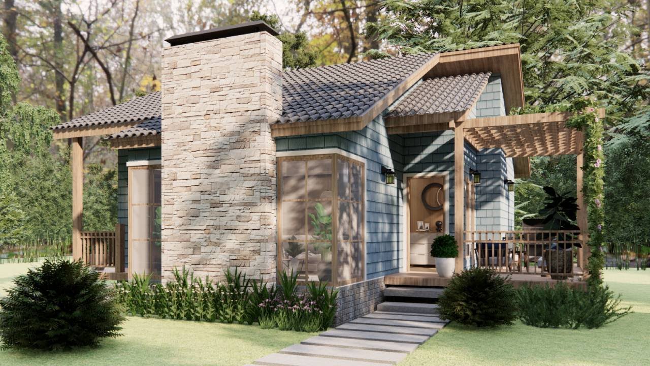 Rustic Beautiful House With Full Amenities With 2 Bed | Harmony Corners
