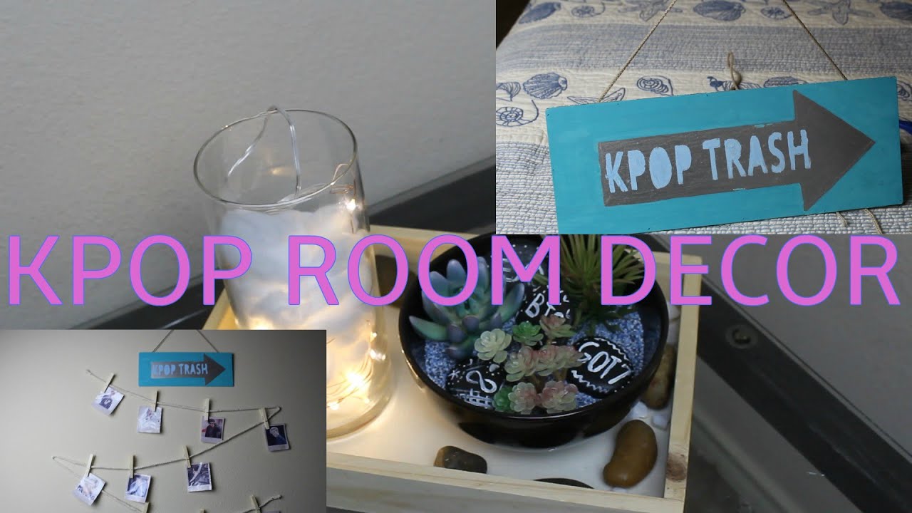 DIY K-POP ROOM DECOR Ideas