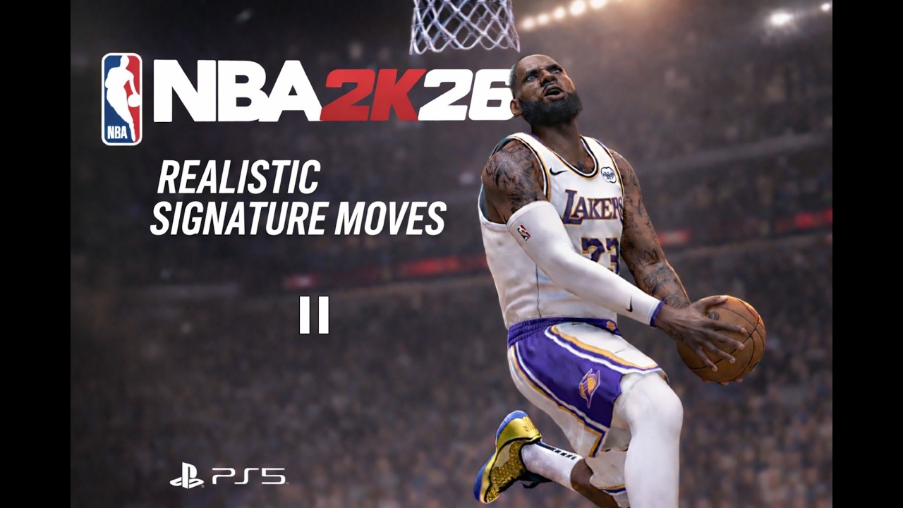 NBA 2K26 | LeBron James Realistic Signature Moves 2