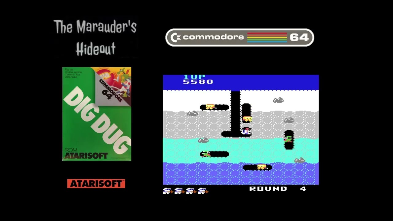 Commodore 64 Retro Spotlight - Dig Dug