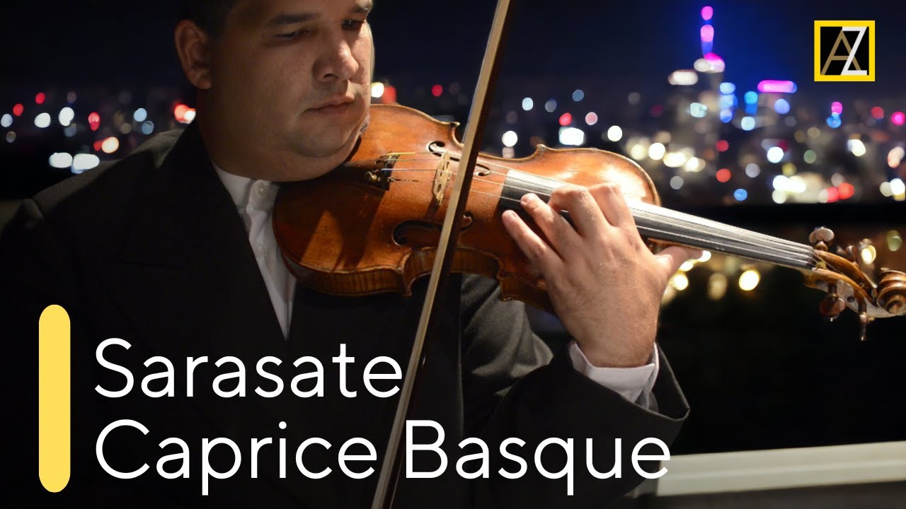 SARASATE: Caprice Basque | Antal Zalai, violin