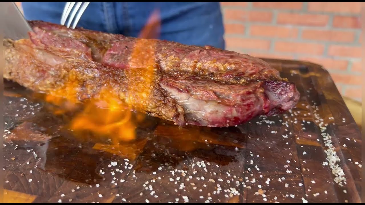 Cómo hacer TOMAHAWK al BARRIL | Asador Ahumador | Estilo Kuiper Parrilla I Asados.