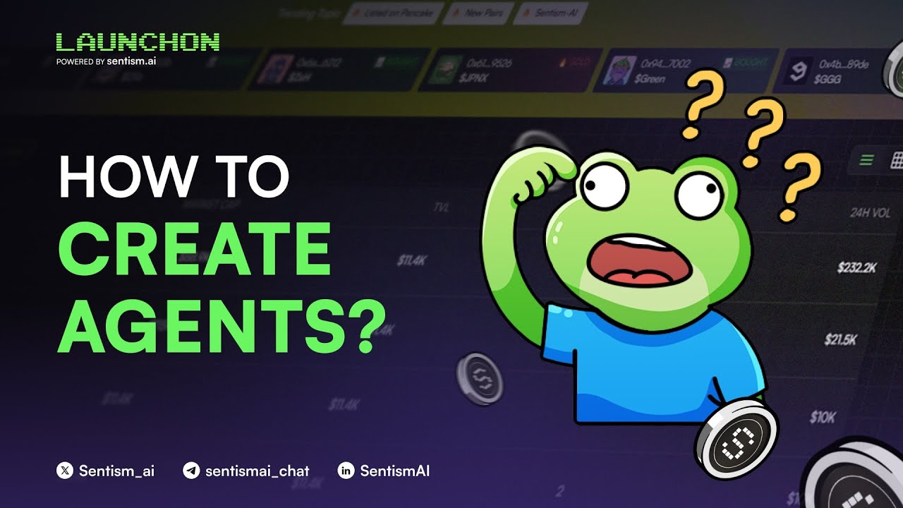 Sentism LaunchOn | How to create agents?