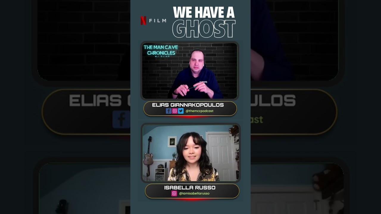 Isabella Russo Shares Her Thoughts on 'We Have A Ghost' Script #wehaveaghost #netflix #shorts