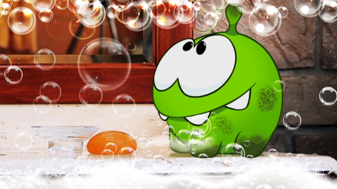 Kartun Animasi Lucu Baru untuk Anak-Anak | 🧼 Om Nom Eats Soap | 💦 Om Nom Musim 1 Compilation