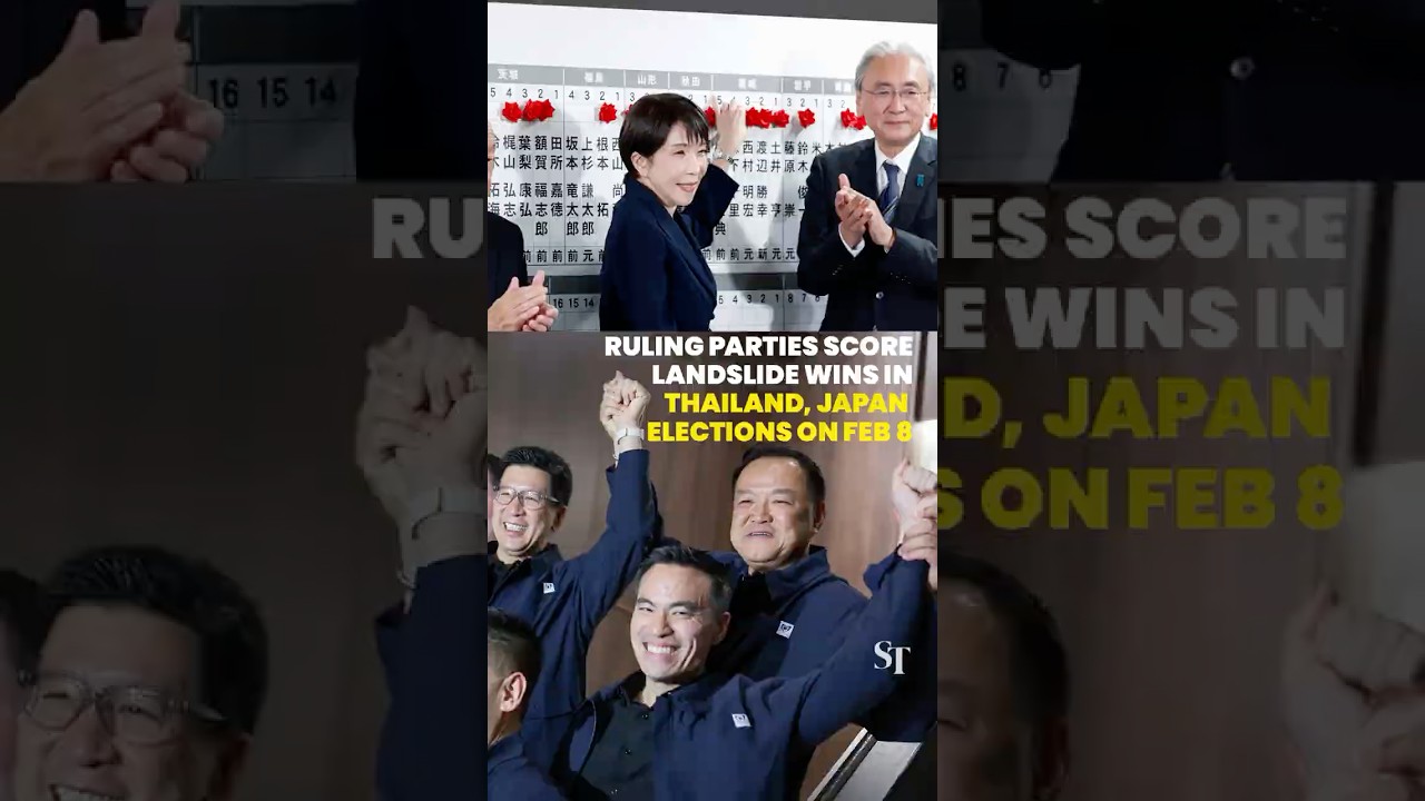 Thailand, Japan elections: Anutin&rsquo;s Bhumjaithai Party and Takaichi&rsquo;s coalition secure historic wins