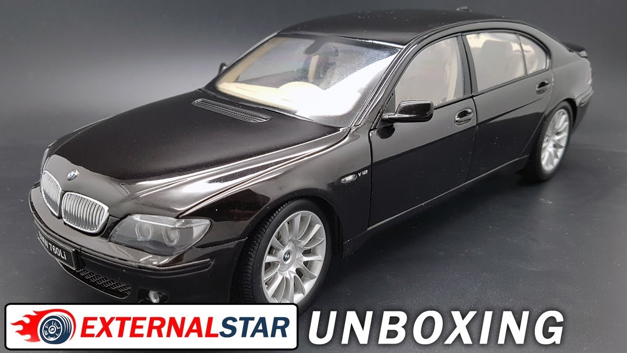 BMW 760Li E66 Individual 1:18 black Kyosho review