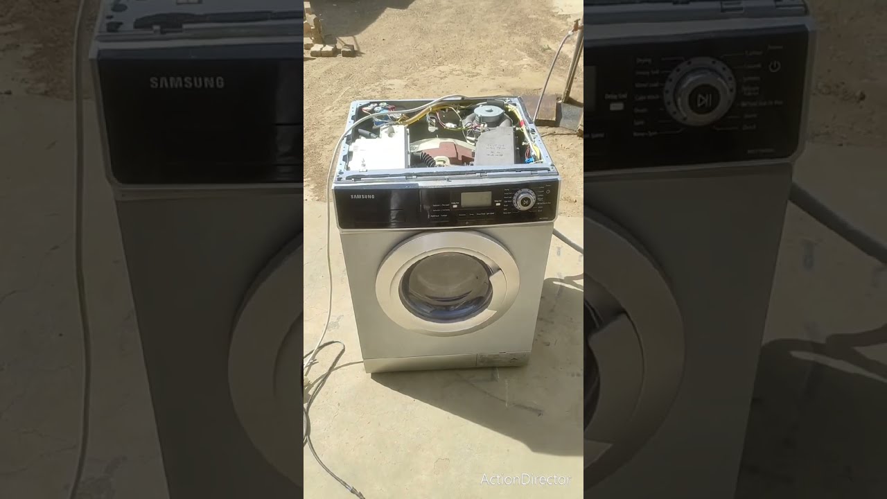 Samsung Washer/Dryer - No Draining!  DIAGNOSIS AND REPAIR PROCESS 👇👇