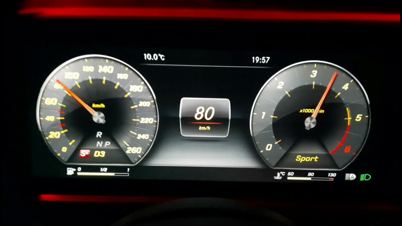 Mercedes E350d SPORT+ Acceleration 0-150 Km/h | 620 NM | 258 PS | W213