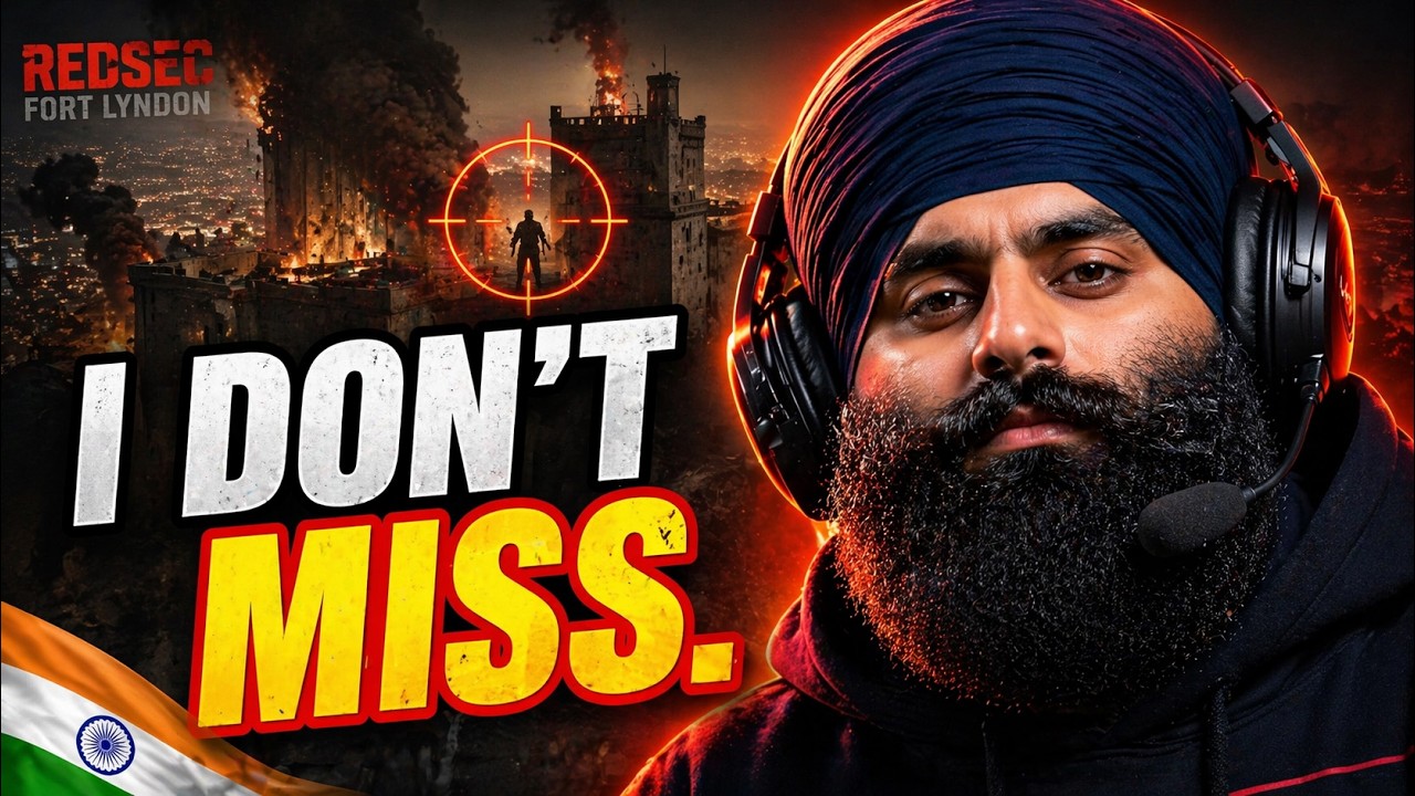 🤯 1v4 CLUTCH GOD! THE No. 1 FPS GAMER in INDIA 🔥 battlefield redsec gameplay | KriegerSlays
