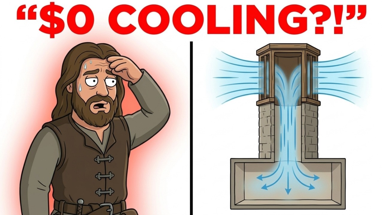 The $0 Cooling System That Kept Houses Cold for Centuries&mdash;No AC Needed