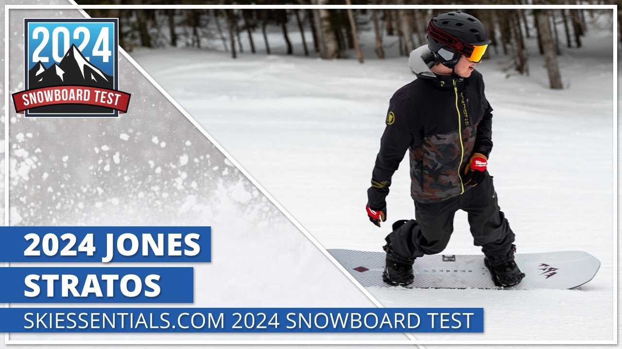2024 Jones Stratos - SkiEssentials.com Snowboard Test
