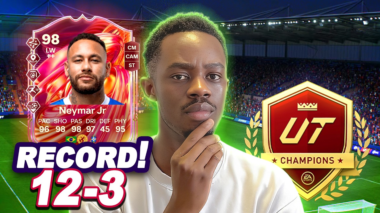 7 Futties FUT Champs Run With Neymar And Van De Ven...I Ran Out Of Time