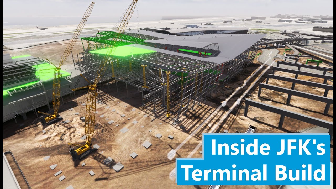 JFK International Airport - Construction Simulation