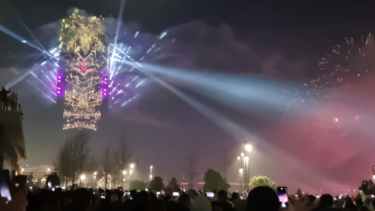Belgrade New Year's Firework 2022 HD // Novogodi&scaron;nji vatromet Beograd 2022 HD