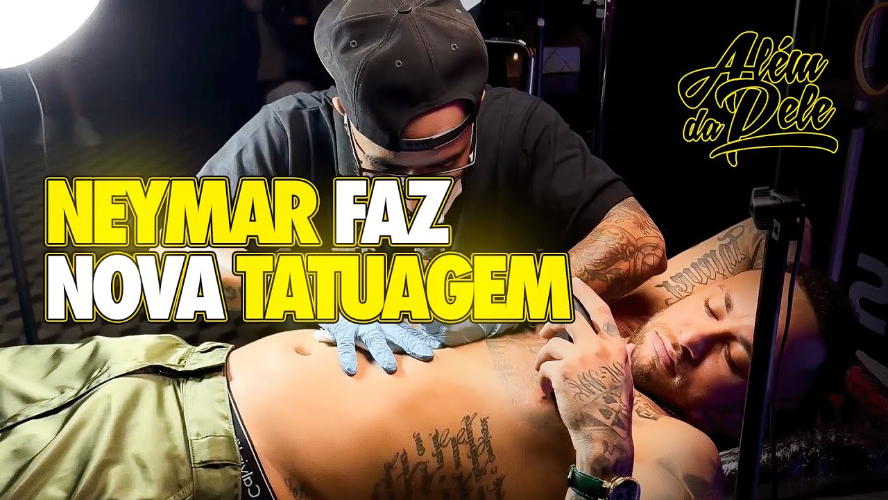 NEYMAR FAZ NOVA TATUAGEM - Nautica Tattoo 🔥