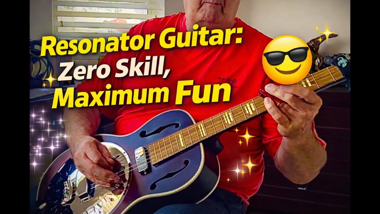 Resonator Guitar: Zero Skill, Maximum Fun, new Recording King slide guitar