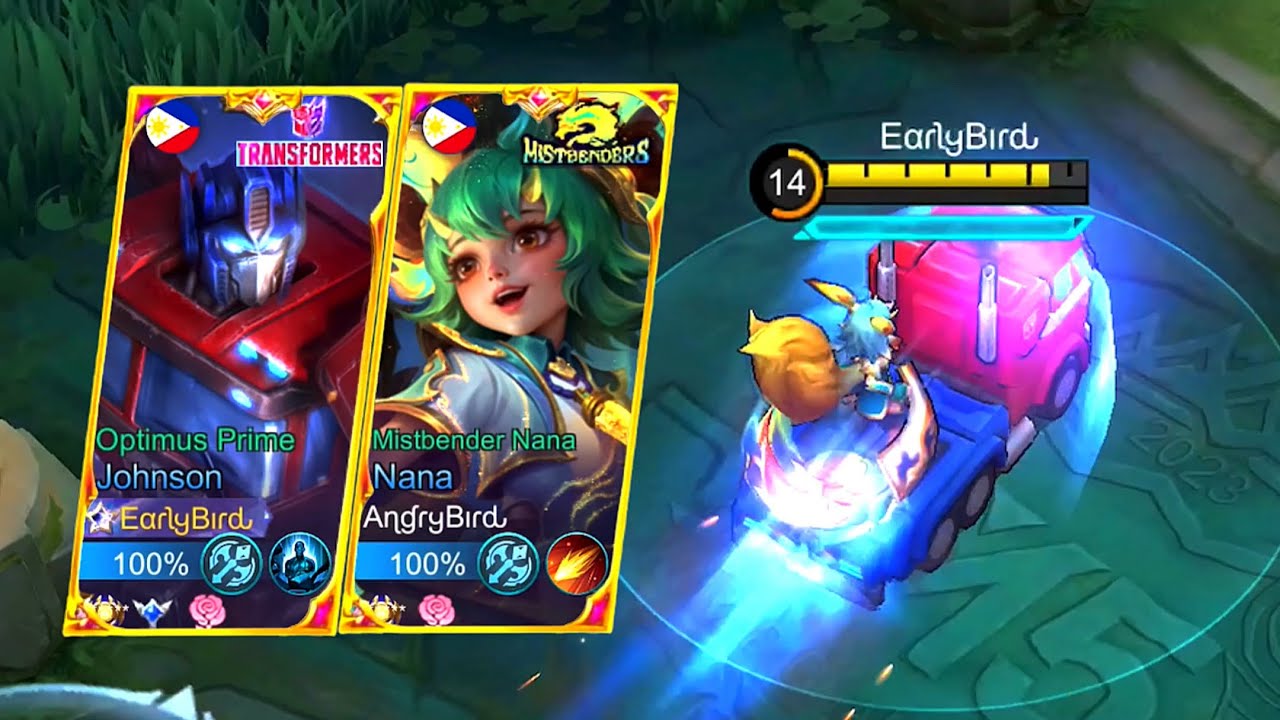 JOHNSON MAGE THE UNIVERSAL HEROES (18 Kills) WITH MISTBENDER SKIN NANA!! ~ Mobile Legends: Bang Bang