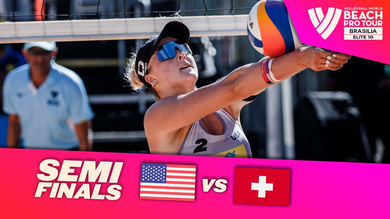 Nuss/Kloth vs. Esmée/Zoé - Semi Final Highlights | Brasilia 2024 #BeachProTour