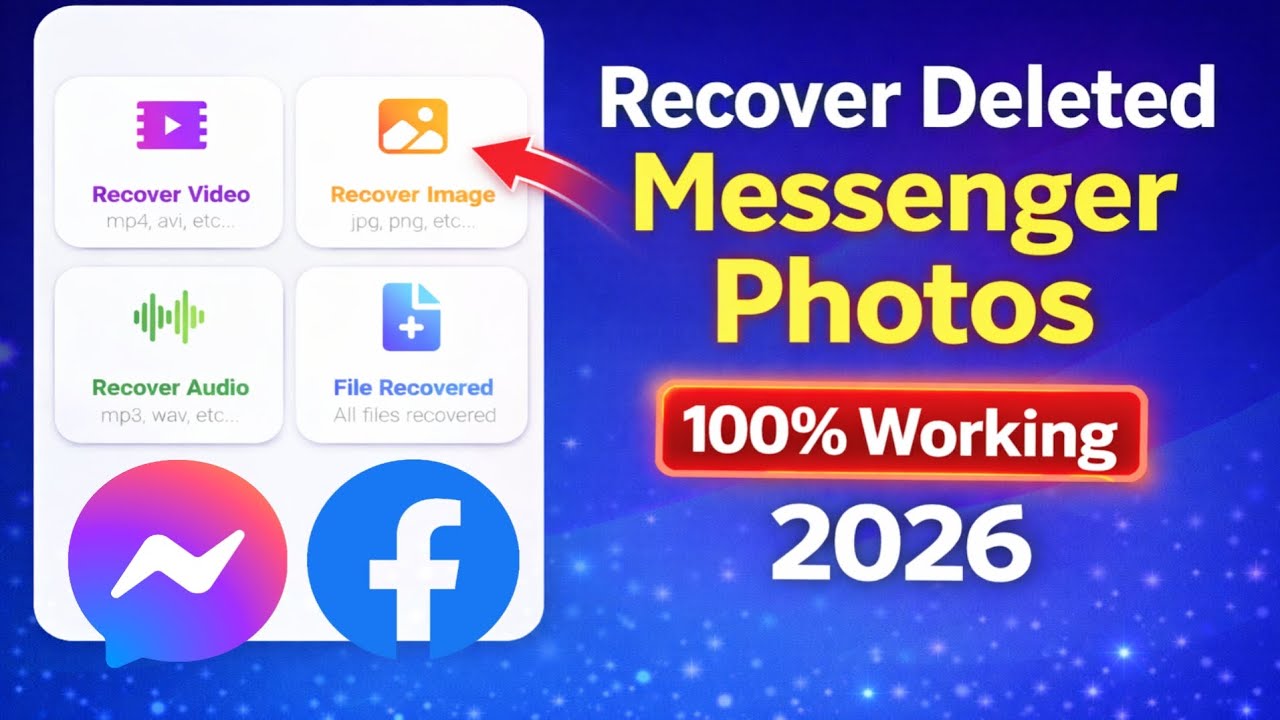 Как восстановить удалённые фотографии в Facebook Messenger (обновление 2026 года)