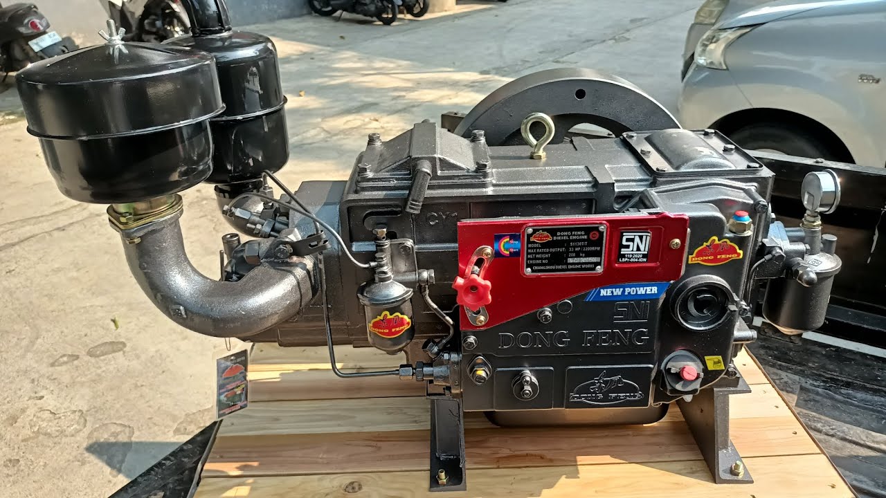 Dongfeng S1130 TT 33 HP/PK Tanpa Tangki - Mesin Diesel S1130