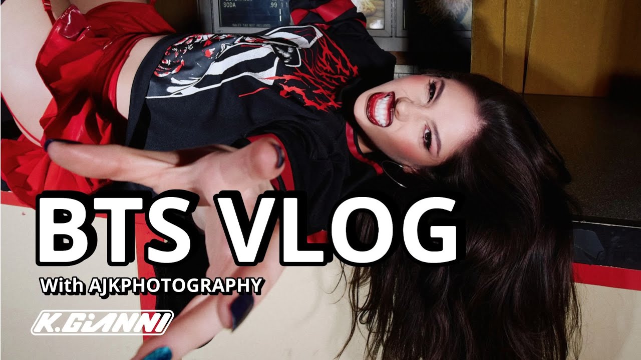 BTS VLOG | Photoshoot with AJKPhotography