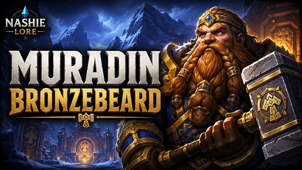 Muradin Bronzebeard: The Untold Story of Warcraft's Legendary Dwarf King!