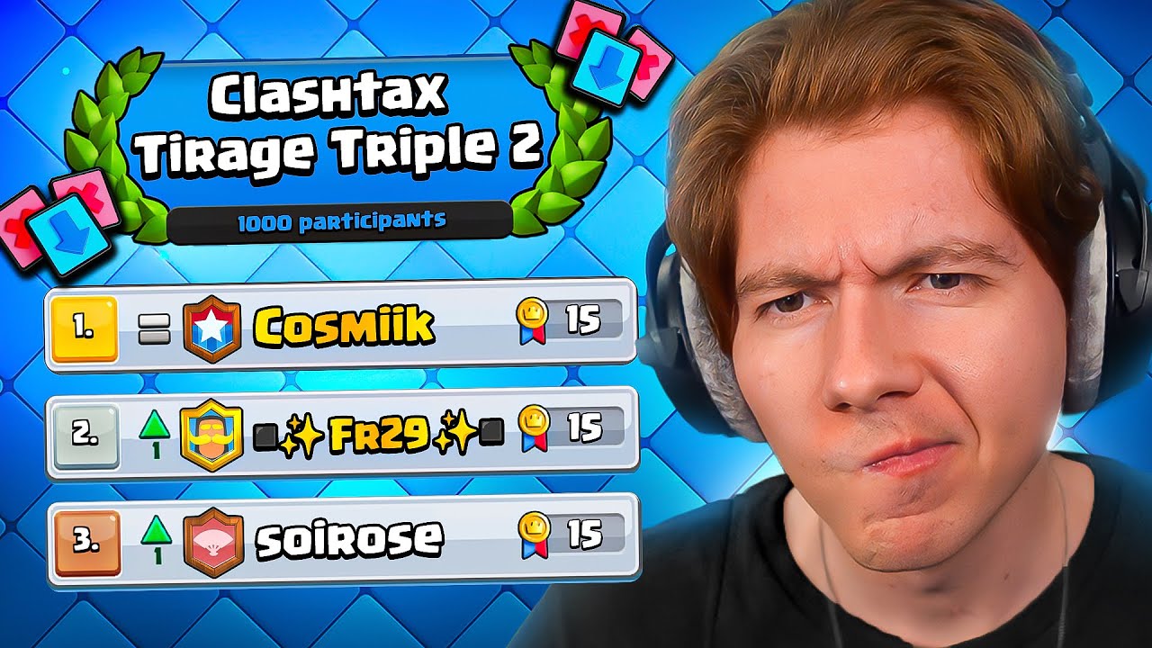 1000 JOUEURS s'affrontent en TIRAGE TRIPLE (ouvert à tous) !!! - CLASHTAX TIRAGE TRIPLE 2