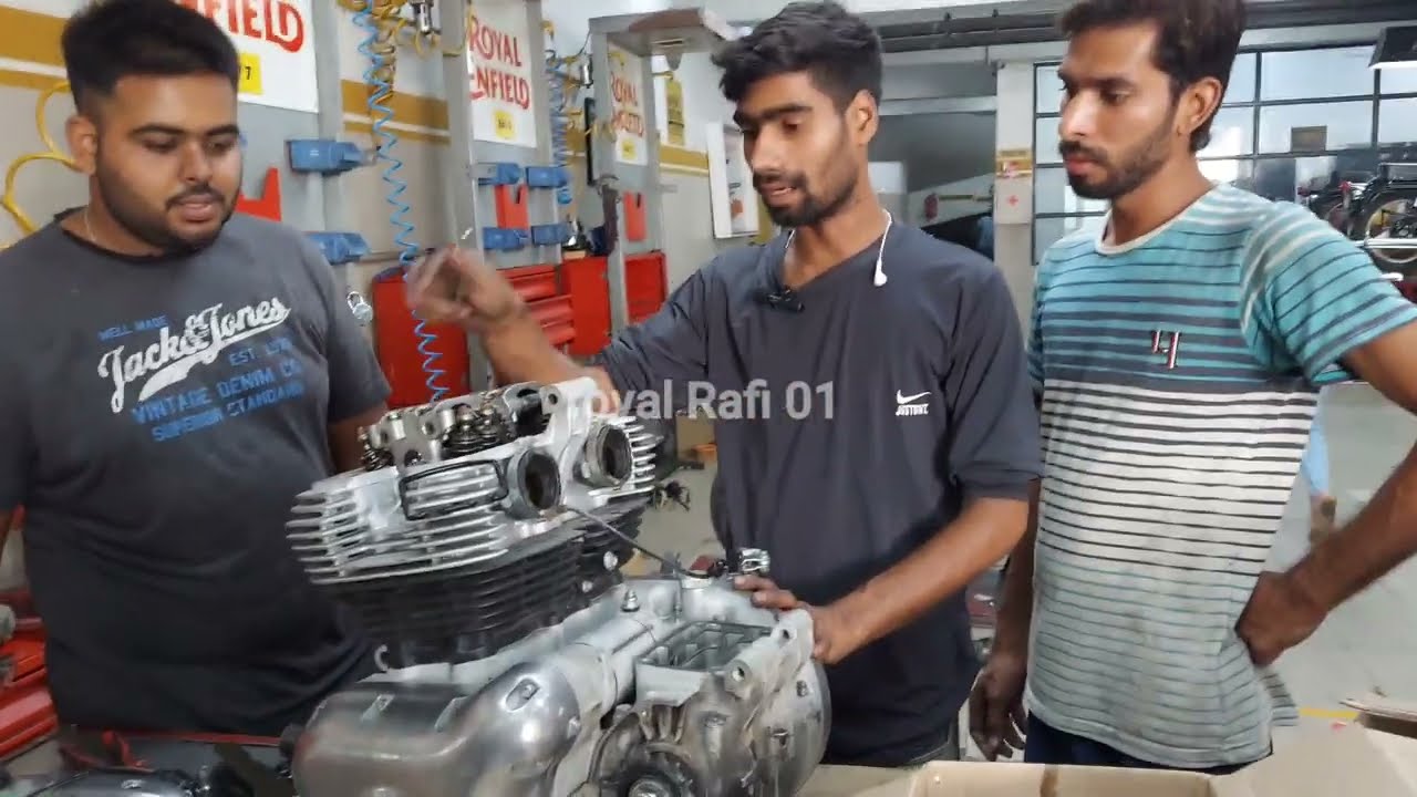 how to dismantle continental GT 650 engine assembly #royalrafi01