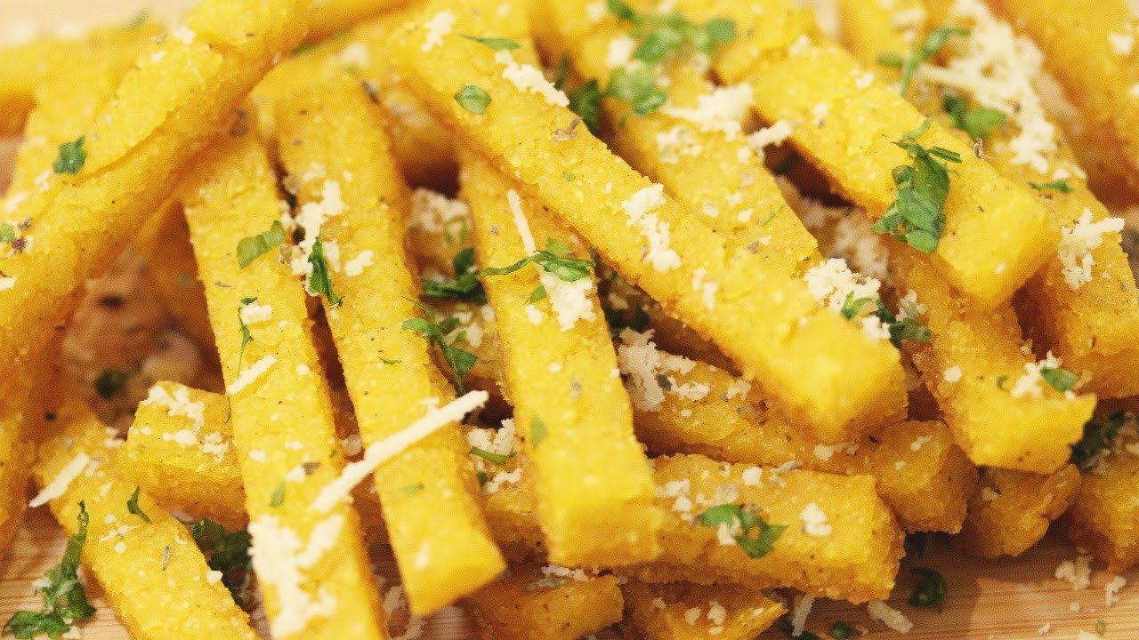 VOCÊ NUNCA MAIS VAI FRITAR POLENTA DEPOIS DESSA RECEITA! ECONÔMICA! FÁCIL! RÁPIDA -Isamara Amâncio