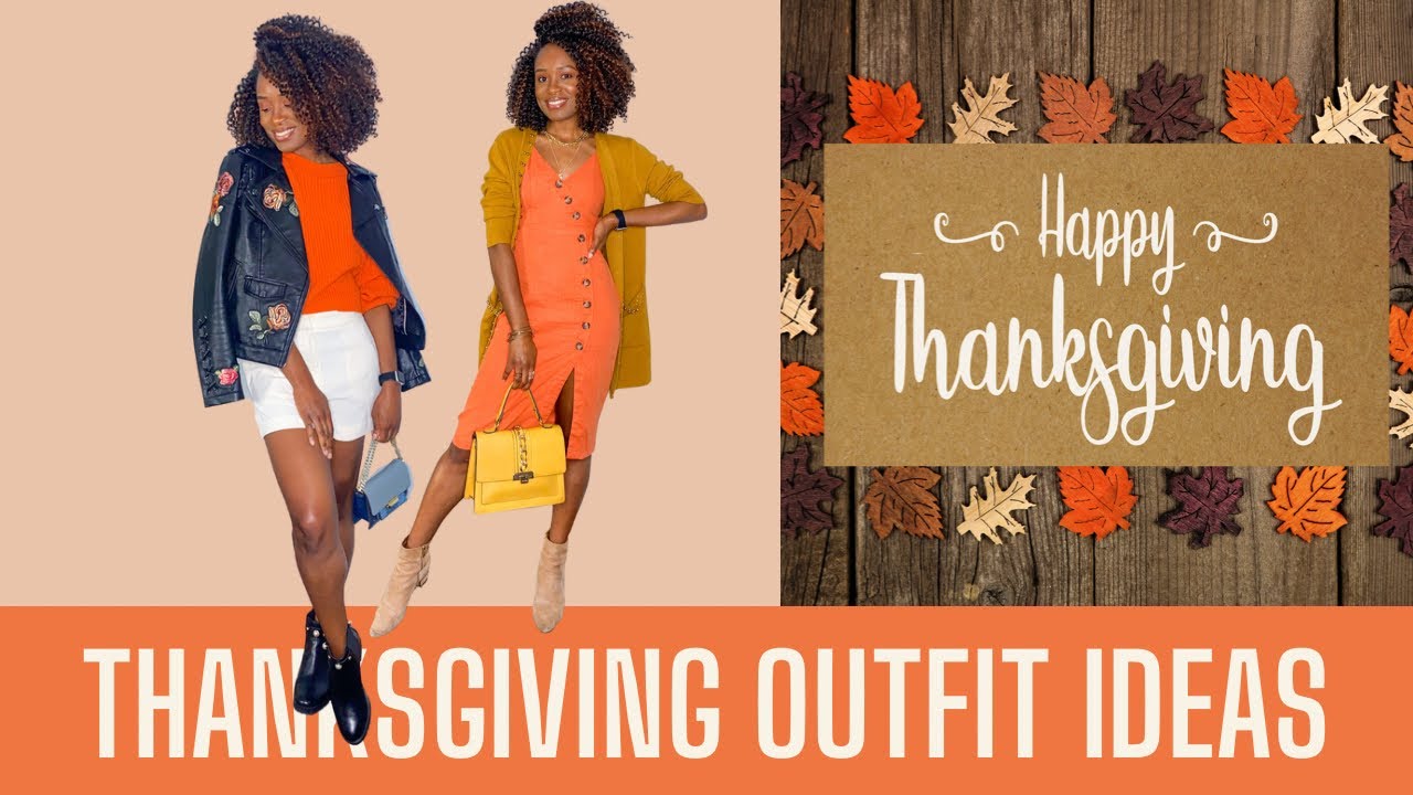 THANKSGIVING OUTFIT IDEAS | FALL 2021 LOOKBOOK WITH SHADES OF ORANGE | VERSICOLOR CLOSET