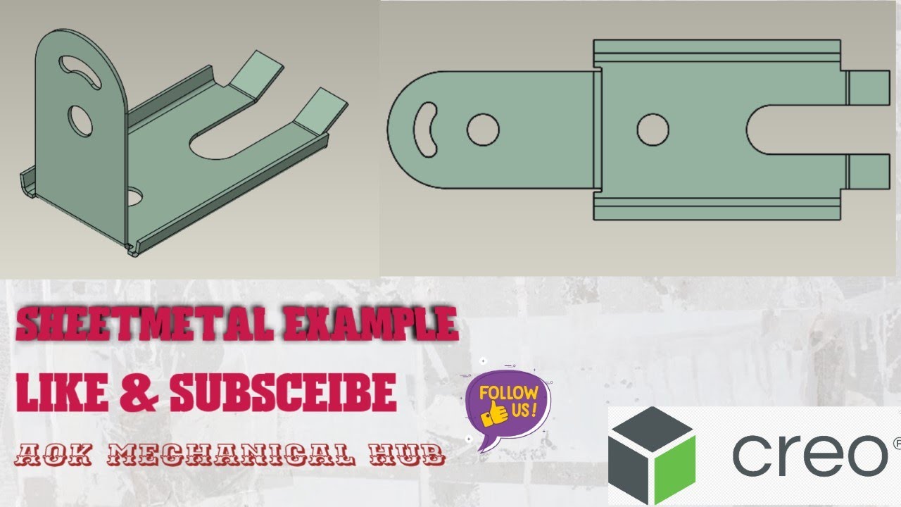 Creo: Sheetmetal Tutorial