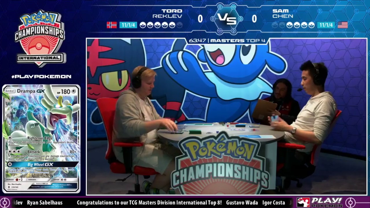 TOP 4 TCG Tord Reklev Vs Sam Chen  North American International Championships