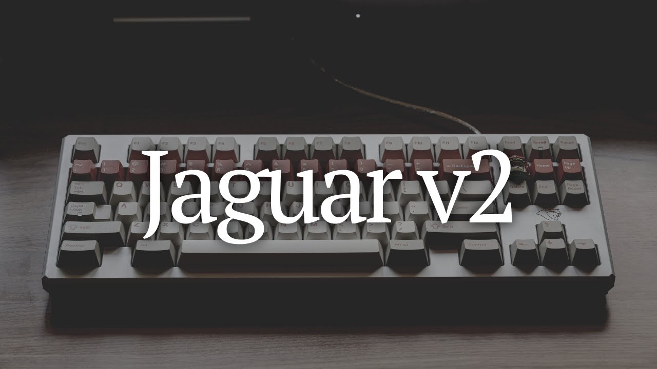 Jaguar v2 | Monokei x SINGAKBD | Aluminum Plate | Cherry MX Blacks