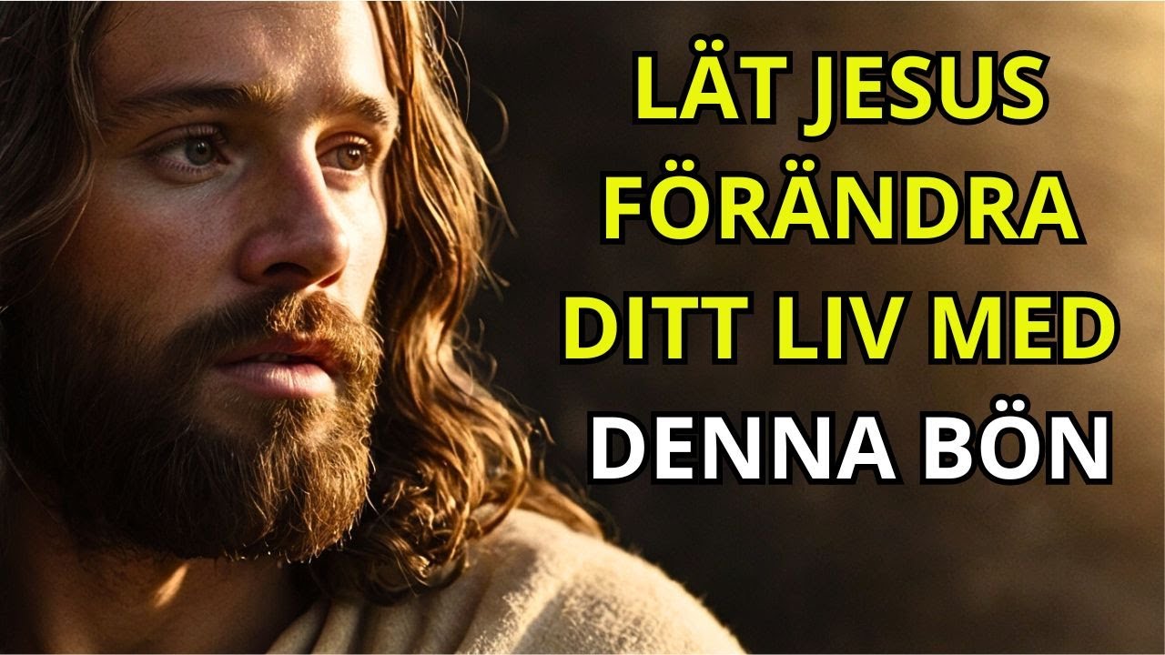 Bön om helande och befrielse där Jesus är redo att förändra ditt liv.