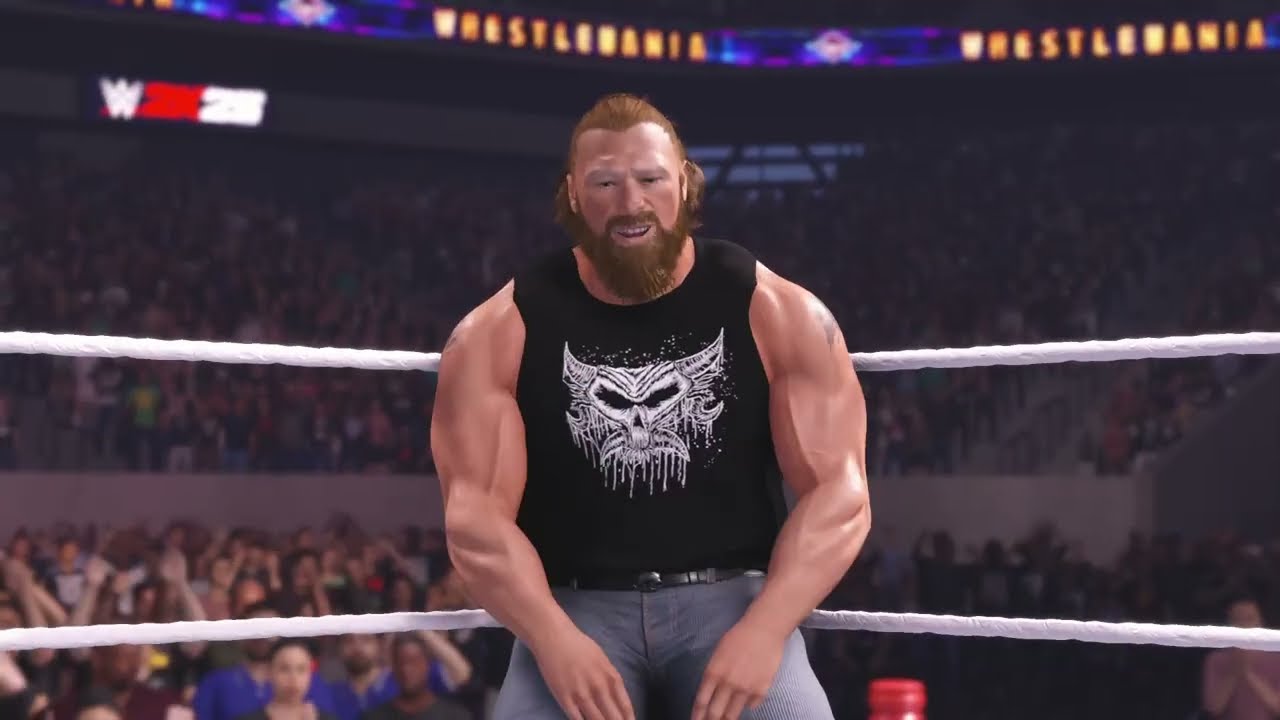 Brock Lesnar Wrestlemania 42 Open Challenge | WWE 2K Prediction