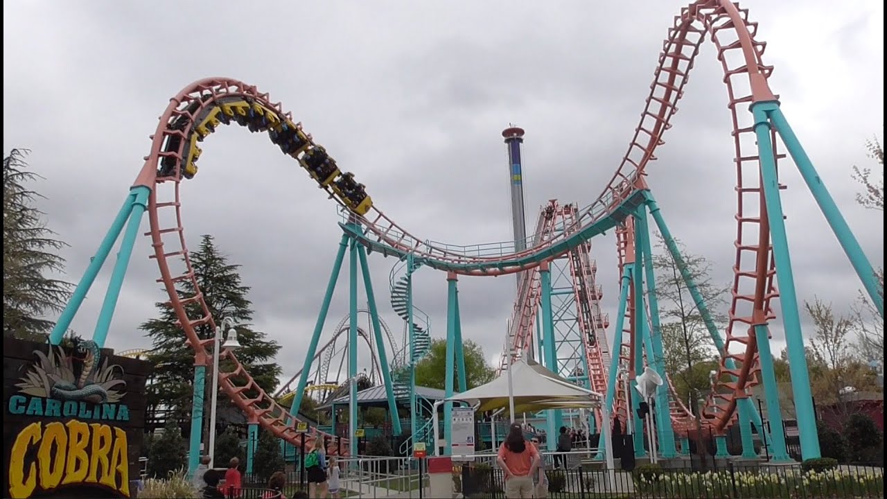 Carolina Cobra Off-Ride Carowinds HD 60fps