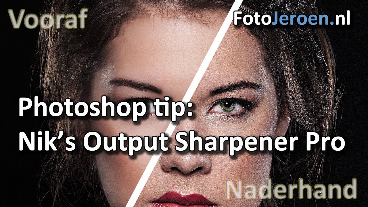 Sharpener Pro 3 in de NIK Collection (Photoshop)