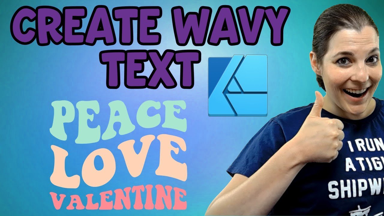 Create a Retro Wavy Text Effect in Affinity Designer - Affinity Designer Tutorials