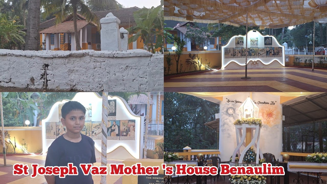 Went To st Joseph vaz Mother House Benaulim 🏠 |Shannon Rebelo Vlogs.
