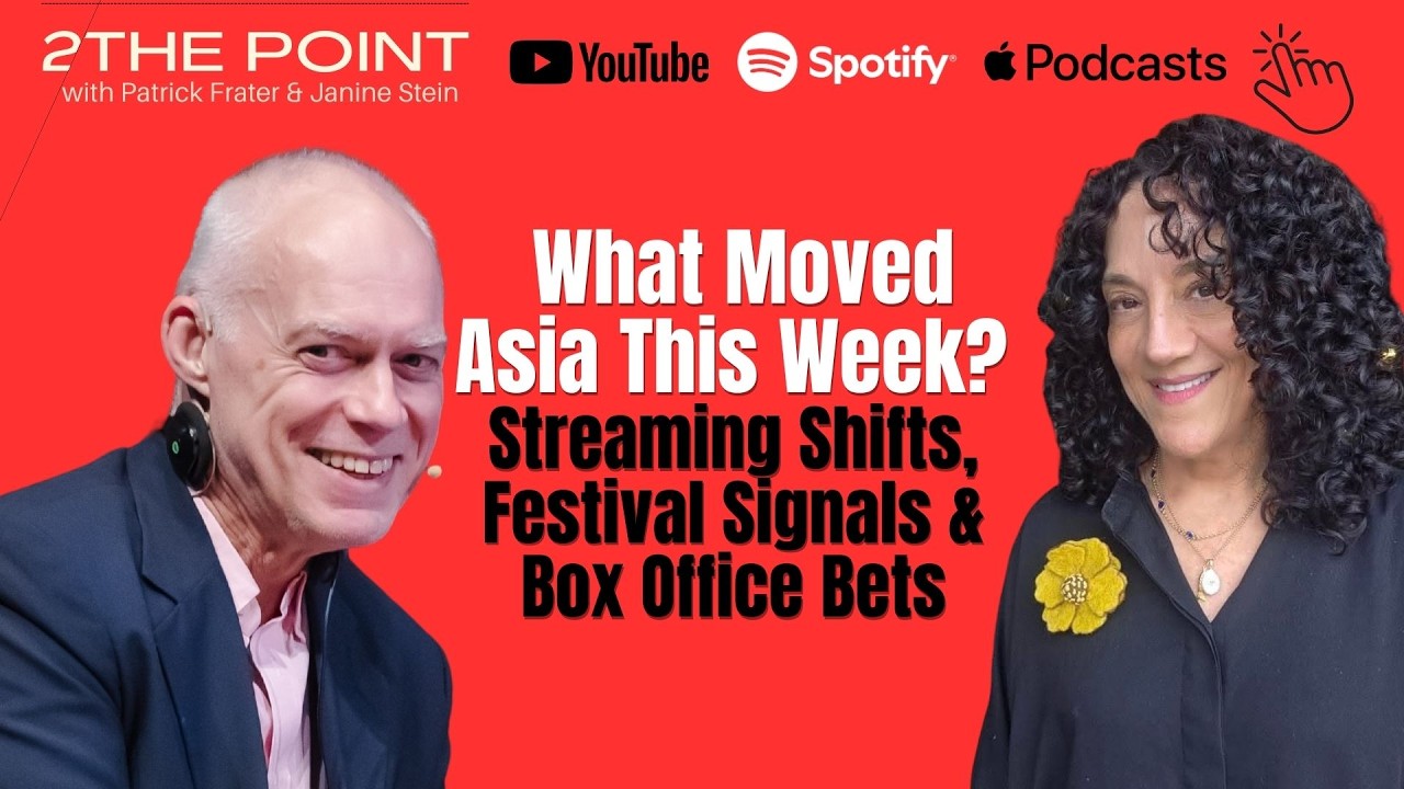 What moved Asia in the last week? Streaming Shifts, Festival Signals, Box Office Shifts