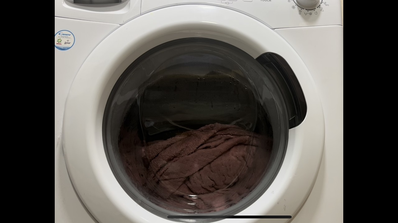 Relaxing Washing Machine White Noise for sleeping&studying(40minutes), no talking