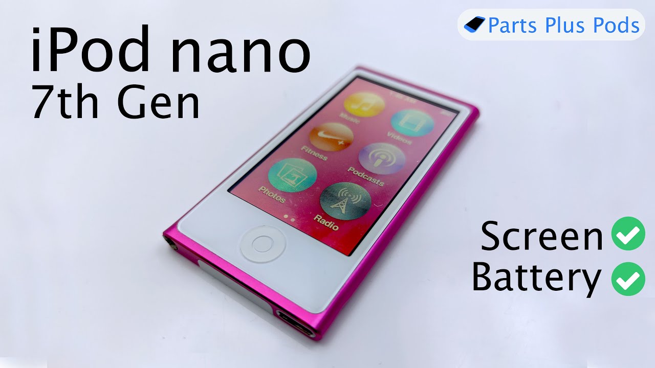 Замена экрана и аккумулятора Apple iPod nano 7-го поколения