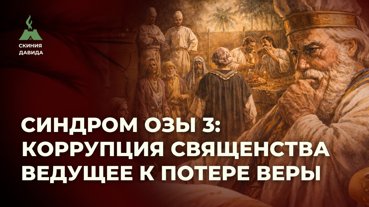 Коррупция священства ведущее к потере веры. Синдром Озы 3 часть