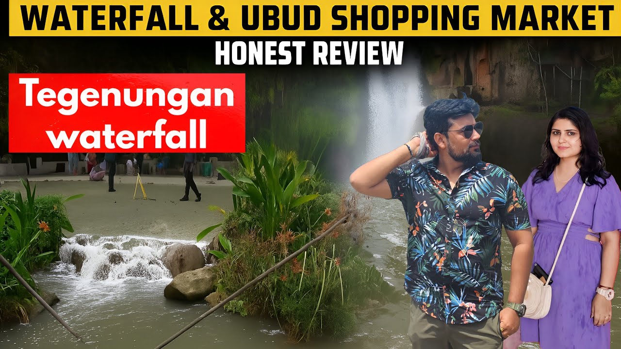 Tegenungan Waterfall 🌊and Bali Cheapest Shopping market HONEST Review 😍